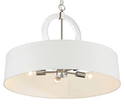 Minka-Lavery 2152-613 Cape Coral Five Light Pendant, Polished Nickel Alternate Image.jpg