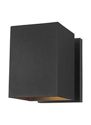 Visual Comfort Studio 8531701EN3-12 Pohl One Light Outdoor Wall Lantern, Black Alternate Image.jpg