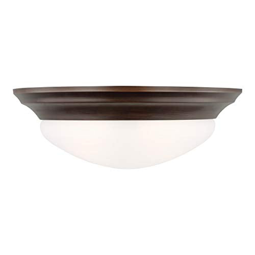 Generation Lighting 75435-710 Nash Two Light Flush Mount, Bronze Alternate Image.jpg