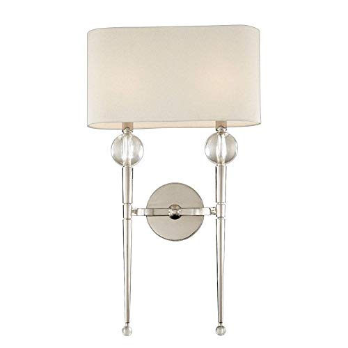 Hudson Valley 8422-PN Rockland Two Light Wall Sconce, Polished Nickel Alternate Image.jpg