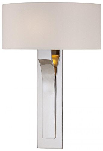 George Kovacs P1705-613 George Kovacs One Light Wall Sconce, Polished Nickel Alternate Image.jpg