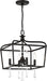 Minka-Lavery 4447-66A Laurel Estate Four Light Foyer/Semi Flush, Coal Alternate Image 2.jpg
