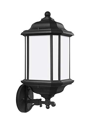 Generation Lighting 84532-12 Kent One Light Outdoor Wall Lantern, Black Alternate Image.jpg