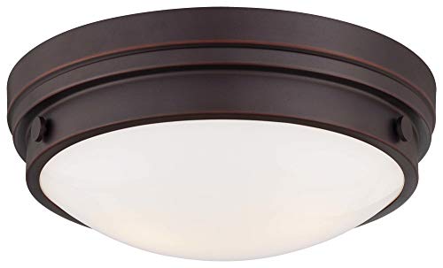 Minka-Lavery 823-167 Two Light Flush Mount, Lathan Bronze Alternate Image.jpg