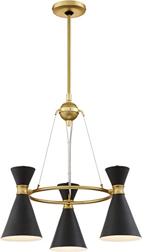 George Kovacs P1823-248 Conic Three Light Mini Chandelier, Honey Gold Alternate Image.jpg