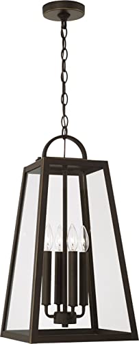 Capital Lighting 943744OZ Leighton Four Light Outdoor Hanging Lantern, Oiled Bronze Alternate Image 4.jpg