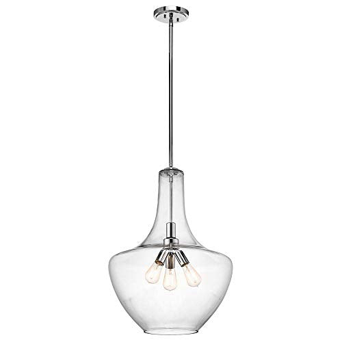 Kichler 42198CH Everly Three Light Pendant, Chrome Alternate Image.jpg