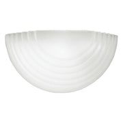 Generation Lighting 4123-15 Stepped Glass One Light Wall / Bath Sconce, White Alternate Image.jpg