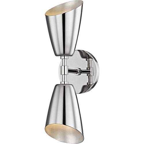 Mitzi H115102-PN Kai LED Wall Sconce, Polished Nickel Alternate Image.jpg