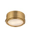 Hudson Valley 2311-AGB Rye Two Light Flush Mount, Aged Brass Alternate Image.jpg