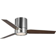 Progress P250058-009-30 Braden Collection 44" 3-Blade Brushed Nickel LED Mid-Century Modern Indoor Hugger Ceiling Fan Alternate Image.jpg