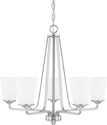Capital Lighting 414151BN-331 Braylon Five Light Chandelier, Brushed Nickel Alternate Image.jpg