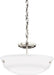 Generation Lighting 7715202EN3-962 Kerrville Two Light Semi-Flush Convertible Pendant, Brushed Nickel Alternate Image.jpg