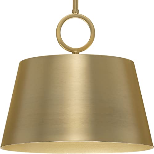 Progress P500367-109 Parkhurst Collection One-Light New Traditional Brushed Bronze Metal Pendant Light Alternate Image.jpg