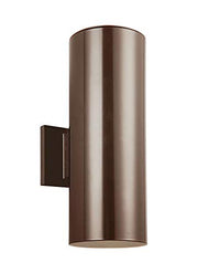 Visual Comfort Studio 8313802EN3-10 Outdoor Cylinders Two Light Outdoor Wall Lantern, Bronze Alternate Image.jpg