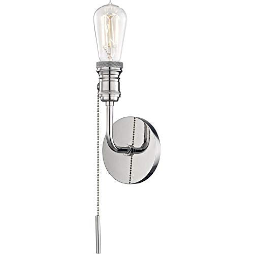 Mitzi H106101-PN Lexi One Light Wall Sconce, Polished Nickel Alternate Image.jpg