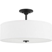 Progress P350167-009 Inspire Collection Brushed Nickel Three-Light 18" Semi-Flush Mount Alternate Image.jpg