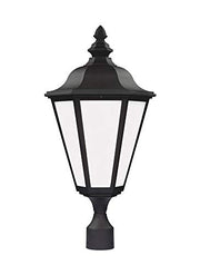 Generation Lighting 89025EN3-12 Brentwood One Light Outdoor Post Lantern, Black Alternate Image.jpg