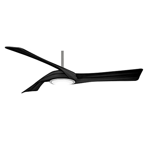 Minka-Aire F714L-BN/CL Curl 60" Ceiling Fan, Brushed Nickel/Coal Alternate Image.jpg