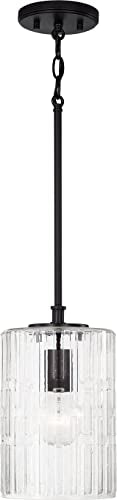 Capital Lighting 341311MB Emerson One Light Pendant, Matte Black Alternate Image 3.jpg