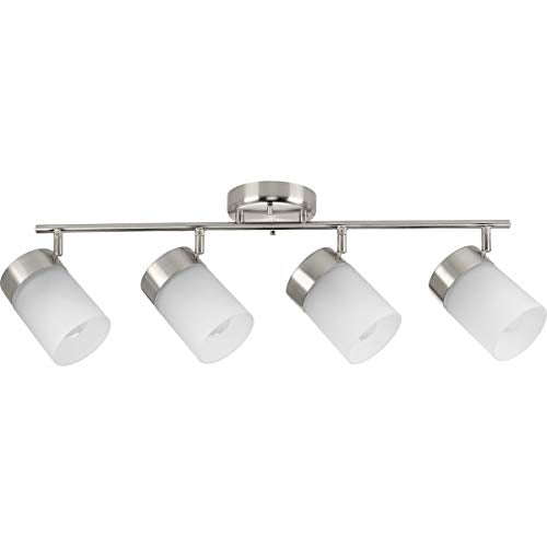 Progress P900012-009 Ridgecrest Collection Brushed Nickel Four-Head Multi-Directional Track Alternate Image.jpg