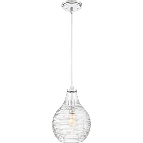 Quoizel QPP4019C Genie One Light Mini Pendant, Polished Chrome Alternate Image.jpg