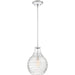 Quoizel QPP4019C Genie One Light Mini Pendant, Polished Chrome Alternate Image.jpg