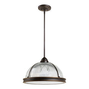 Generation Lighting 65062-715 Pratt Street Prismatic Three Light Pendant, Autumn Bronze Alternate Image.jpg