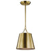 Kichler 43743NBR Maclain One Light Mini Pendant, Natural Brass Alternate Image.jpg