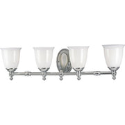 Progress P3041-15 Victorian Collection Four-Light Polished Chrome White Opal Glass Farmhouse Bath Vanity Light Alternate Image.jpg