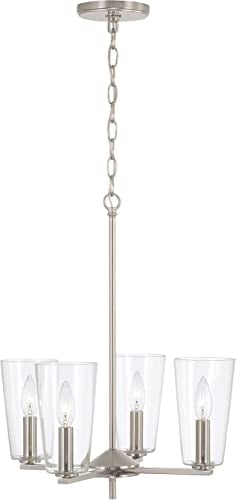 Capital Lighting 348641BN-538 Portman Four Light Pendant, Brushed Nickel Alternate Image 4.jpg