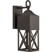 Progress P560316-020 Birkdale Collection One-Light Modern Farmhouse Antique Bronze  Outdoor Wall Lantern Alternate Image.jpg