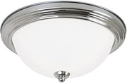 Generation Lighting 77064EN3-05 Geary Two Light Flush Mount, Chrome Alternate Image.jpg