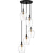 Quoizel JUN2705EK June Five Light Pendant, Earth Black Alternate Image 4.jpg