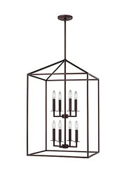 Generation Lighting 5115008EN-710 Perryton Eight Light Hall / Foyer, Bronze Alternate Image.jpg