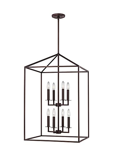 Generation Lighting 5115008EN-710 Perryton Eight Light Hall / Foyer, Bronze Alternate Image.jpg