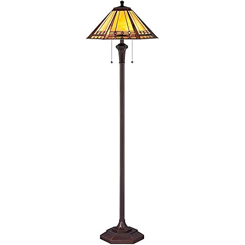 Quoizel TF1135F Arden Two Light Floor Lamp, Russet Alternate Image.jpg