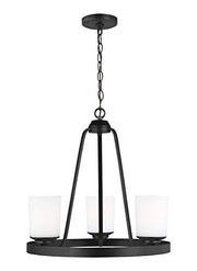 Generation Lighting 3130705EN3-112 Kemal Five Light Chandelier, Midnight Black Alternate Image.jpg
