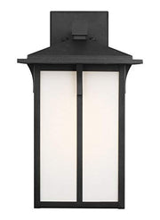 Generation Lighting 8752701-12 Tomek One Light Outdoor Wall Lantern, Black Alternate Image.jpg
