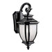 Kichler 9040BK Salisbury One Light Outdoor Wall Mount, Black Alternate Image.jpg