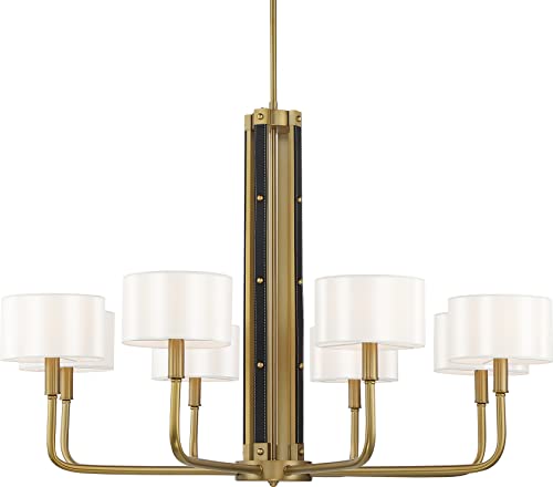 Minka-Lavery 2788-695 Chelsea Eight Light Chandelier, Soft Brass Alternate Image.jpg