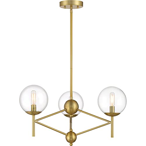 Minka-Lavery 2796-695 Auresa Three Light Pendant, Soft Brass Alternate Image.jpg
