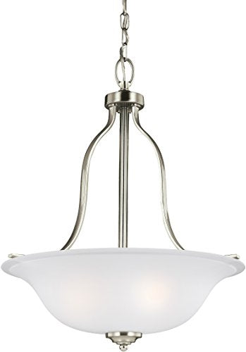 Generation Lighting 6639003-962 Emmons Three Light Pendant, Brushed Nickel Alternate Image.jpg