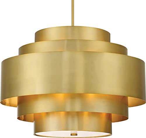 Minka-Lavery 2535-695 Spyglass Terrace Five Light Pendant, Soft Brass Alternate Image.jpg