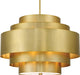 Minka-Lavery 2535-695 Spyglass Terrace Five Light Pendant, Soft Brass Alternate Image.jpg