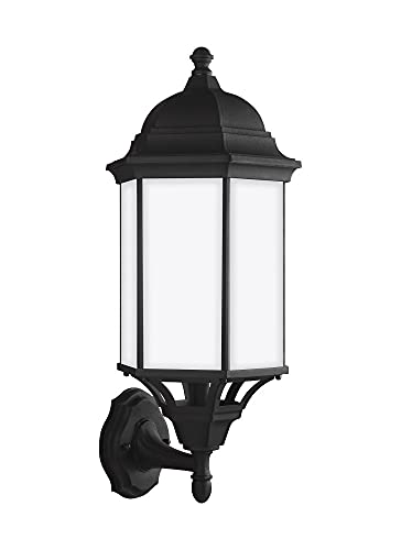 Generation Lighting 8638751-12 Sevier One Light Outdoor Wall Lantern, Black Alternate Image.jpg