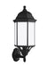 Generation Lighting 8638751-12 Sevier One Light Outdoor Wall Lantern, Black Alternate Image.jpg