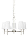 Generation Lighting 3140405EN3-962 Driscoll Five Light Chandelier, Brushed Nickel Alternate Image.jpg