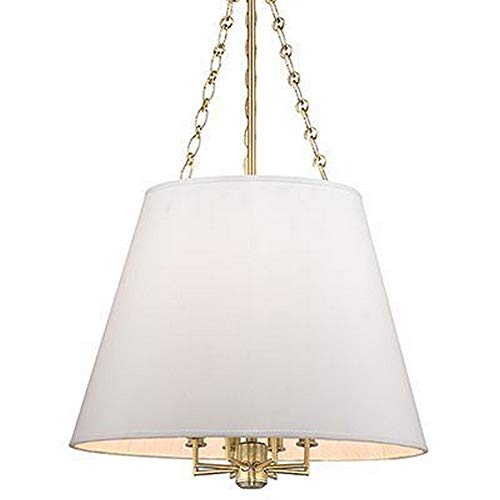 Hudson Valley 6422-AGB Burdett Eight Light Pendant, Aged Brass Alternate Image.jpg