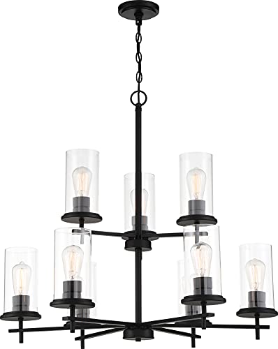 Minka-Lavery 4099-66A Haisley Nine Light Chandelier, Coal Alternate Image.jpg